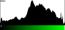 Green Histogram