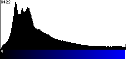 Blue Histogram