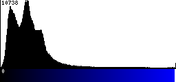 Blue Histogram