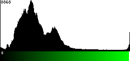 Green Histogram