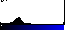 Blue Histogram