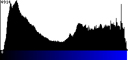 Blue Histogram