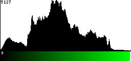 Green Histogram
