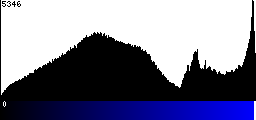 Blue Histogram
