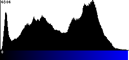 Blue Histogram