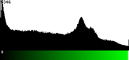 Green Histogram