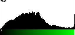Green Histogram