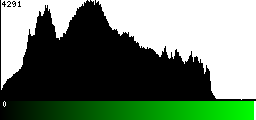 Green Histogram