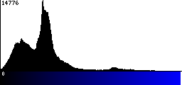 Blue Histogram
