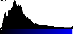 Blue Histogram