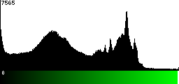 Green Histogram