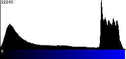 Blue Histogram