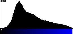 Blue Histogram