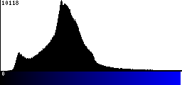 Blue Histogram