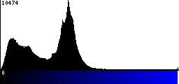 Blue Histogram