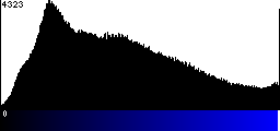 Blue Histogram