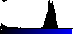 Blue Histogram