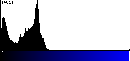Blue Histogram