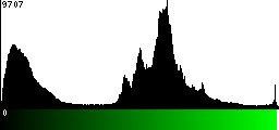 Green Histogram