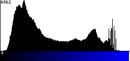 Blue Histogram