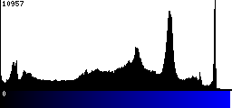 Blue Histogram
