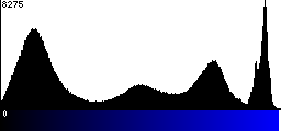 Blue Histogram