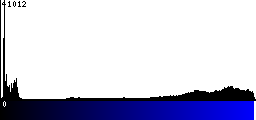 Blue Histogram