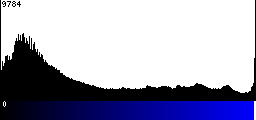 Blue Histogram