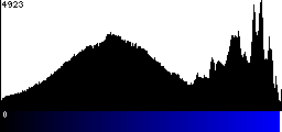 Blue Histogram