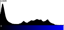 Blue Histogram