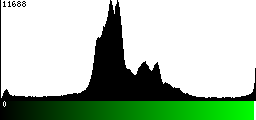 Green Histogram