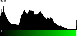 Green Histogram