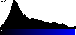 Blue Histogram