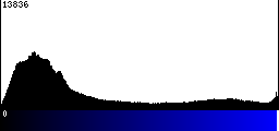 Blue Histogram