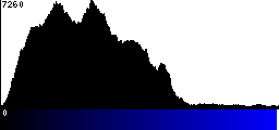 Blue Histogram