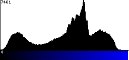 Blue Histogram