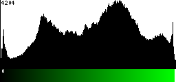 Green Histogram