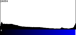 Blue Histogram