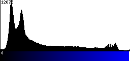 Blue Histogram