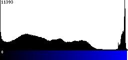 Blue Histogram