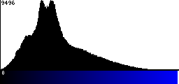Blue Histogram