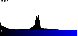 Blue Histogram