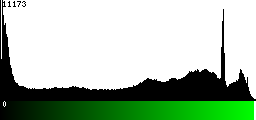 Green Histogram