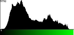 Green Histogram