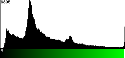 Green Histogram