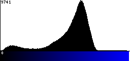 Blue Histogram