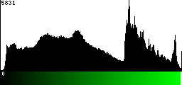 Green Histogram