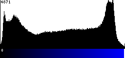Blue Histogram