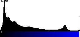 Blue Histogram