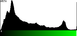 Green Histogram